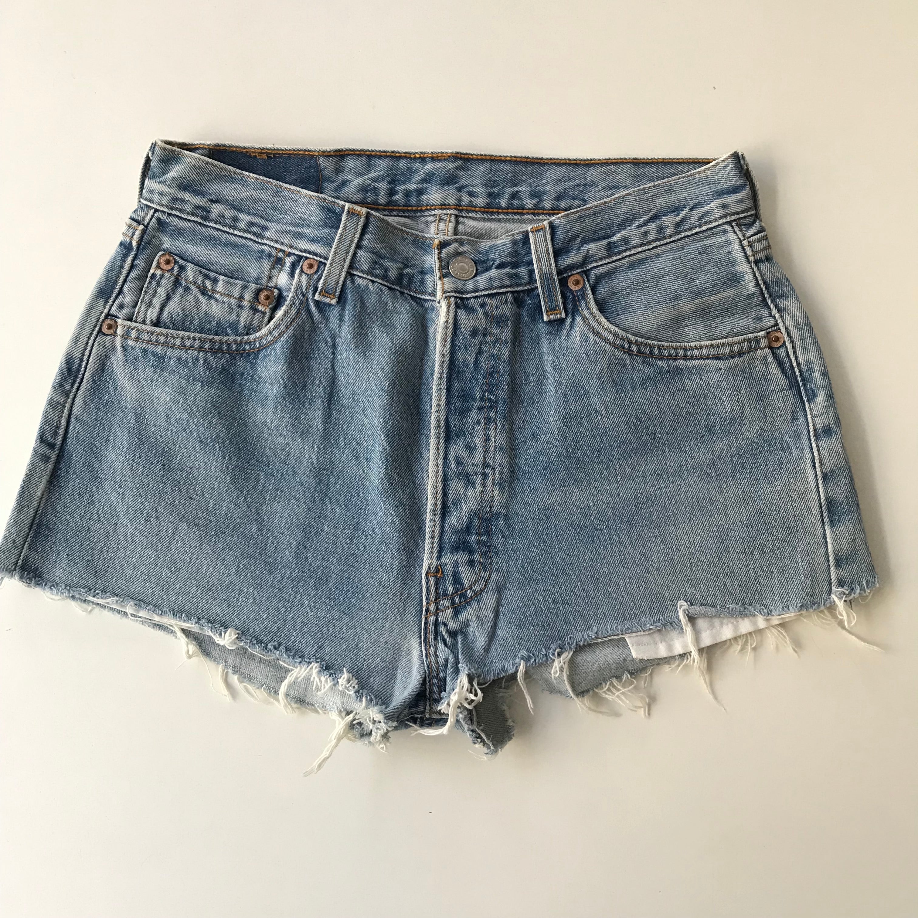 NUADH DENIM vintage denim short cut offs