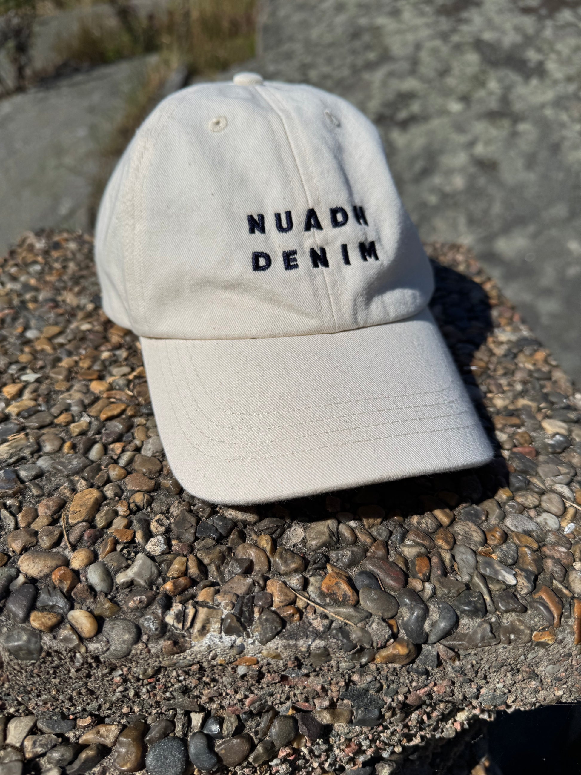 Nuadh denim Catacol Bay Dad cap